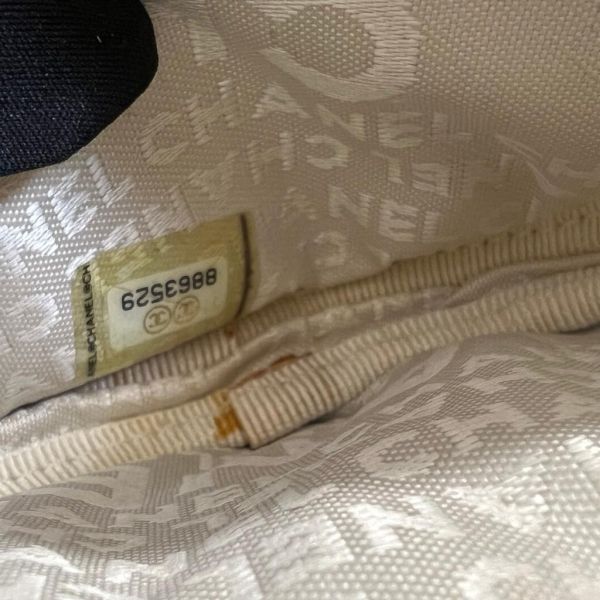 Chanel 綠色網球網兜單肩包 