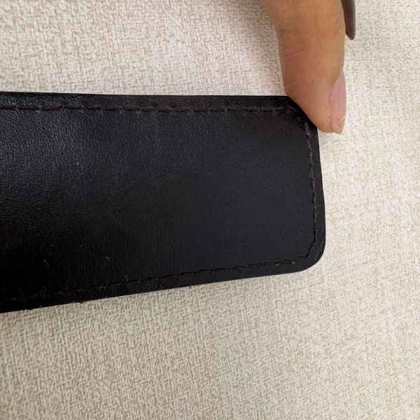 Bottega Venetia 深咖 銀頭編織 皮帶 腰帶 