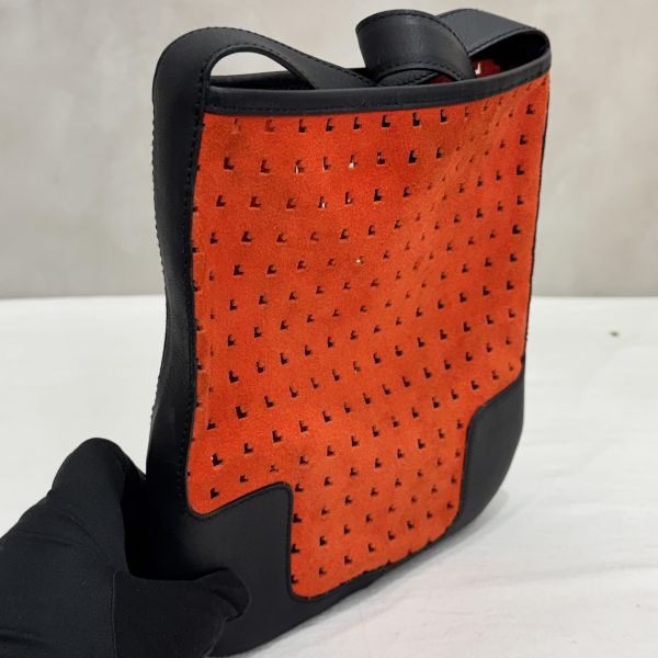 Loewe 羅意威 Anagram 麂皮單肩包 