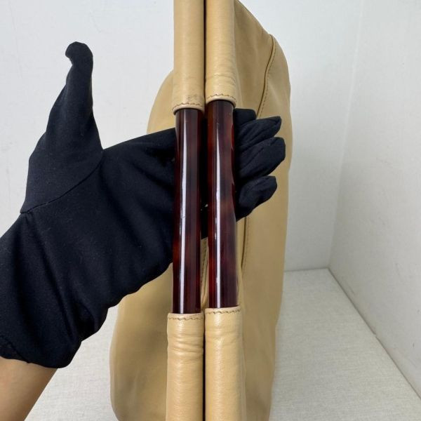 Chanel 玳瑁提把手提袋 