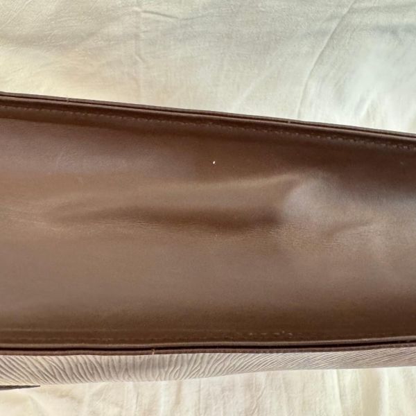 Louis Vuitton Epi Sac Plat 琴譜包 咖啡色 
