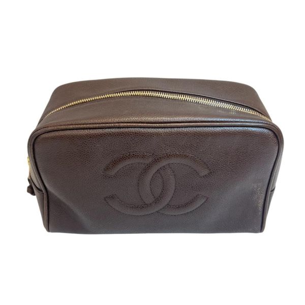 CHANEL 魚子醬化妝包 