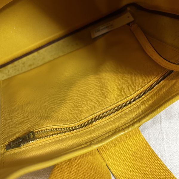 Hermès 黃色 tsako單肩包 