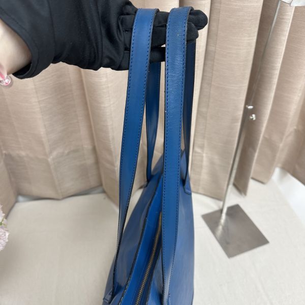 LV Epi水波紋藍色托特包 