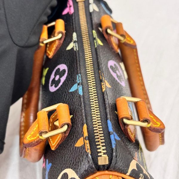 Louis Vuitton Vintage 黑三彩 speedy nano 