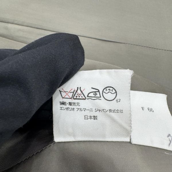 Emporio Armani灰色雙排扣女士西裝外套 