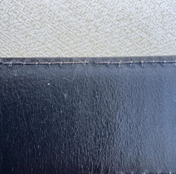 Celine 金x銀馬車頭 黑皮革 皮帶 腰帶 