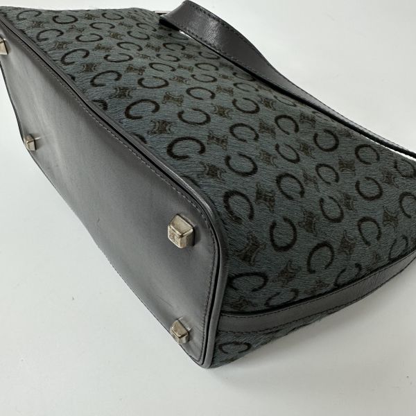 Celine 賽琳 C Macadam 老花毛毛單肩包 