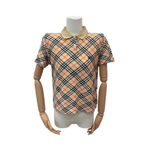 Burberry 經典格紋短袖 Polo 衫 