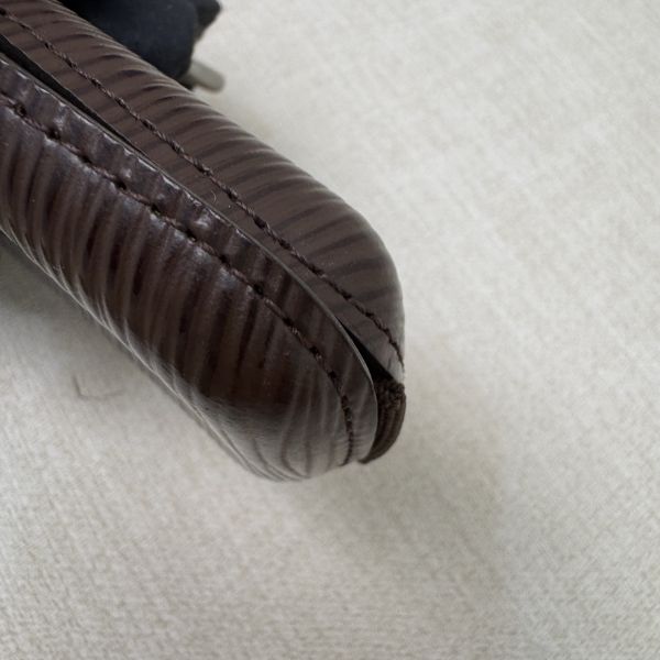 Louis Vuitton 咖啡色水波紋多功能鑰匙包 