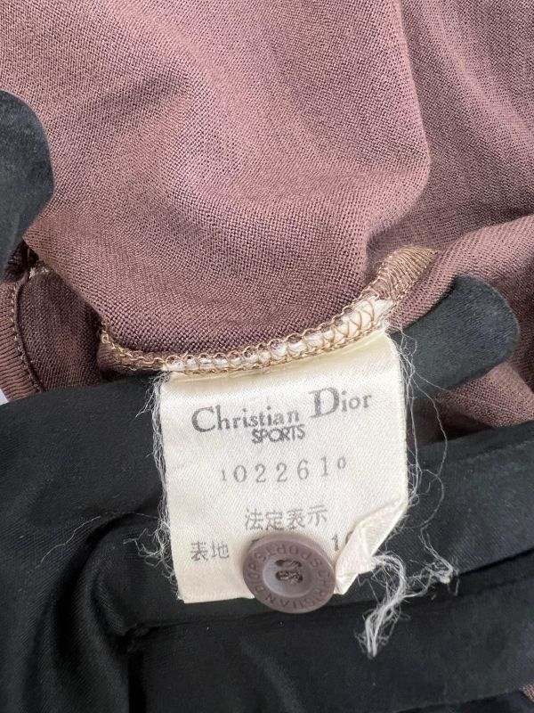 Dior 深棕色Polo 衫 