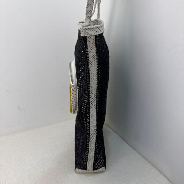 Chanel 黑色網球網兜袋 