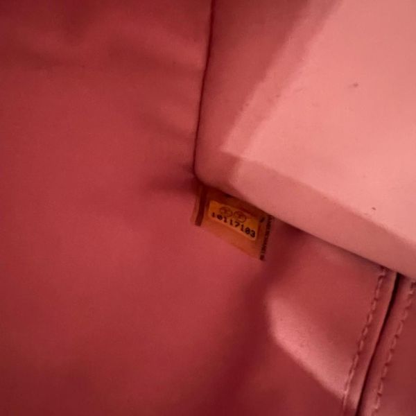 Chanel 粉色帆布托特包 