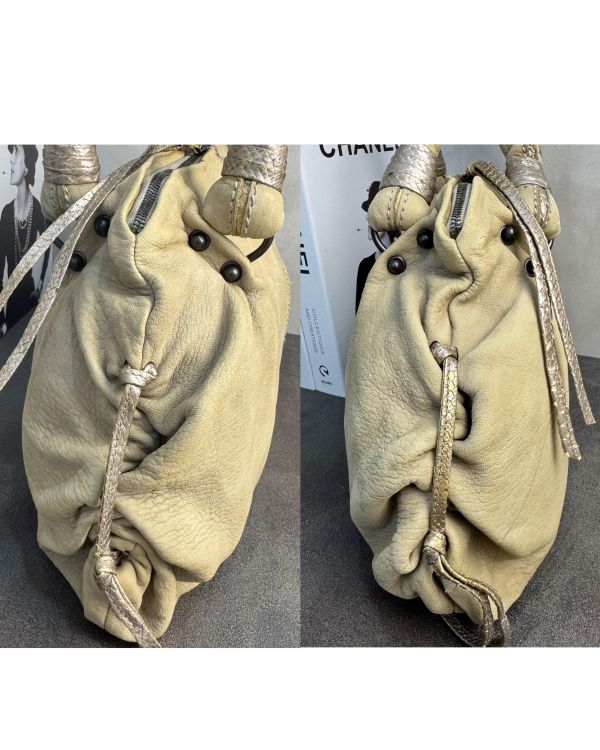 Bottega Veneta 皮革手提包 / 餃子包* 