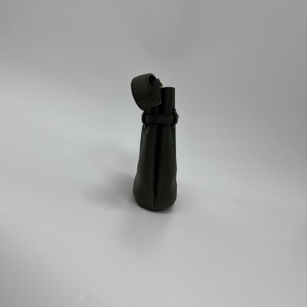 Gucci皮革迷你水桶包 