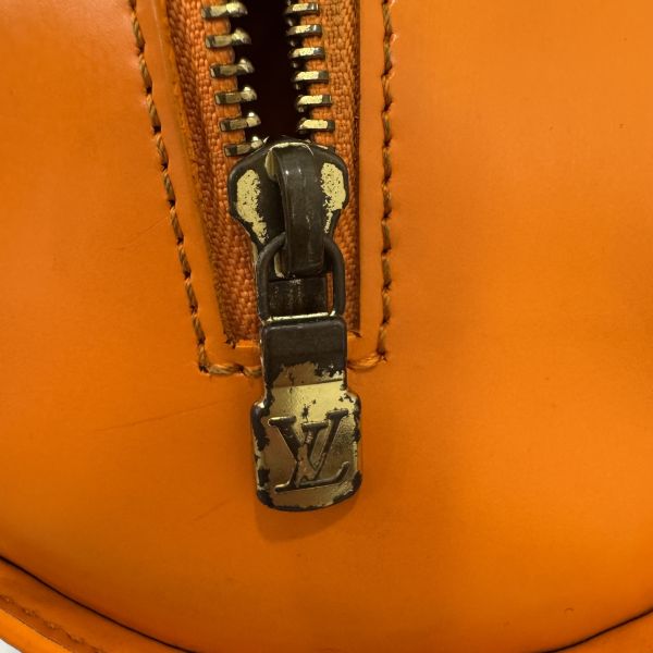 Louis Vuitton 橘色水波紋手提包 