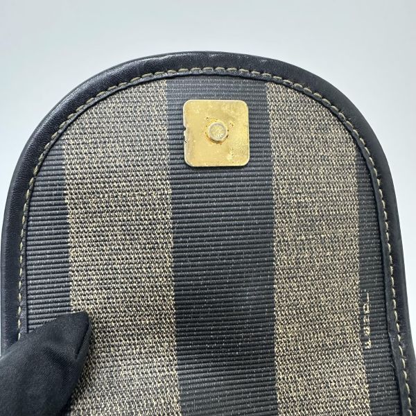 Fendi Pequin 條紋背包 