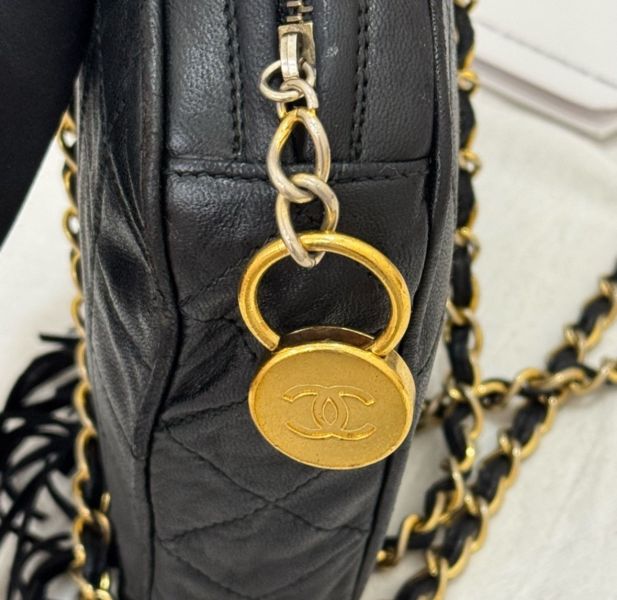 Chanel 菱形流蘇小包 