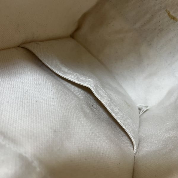 Hermès 帆布青蘋果綠手提包 