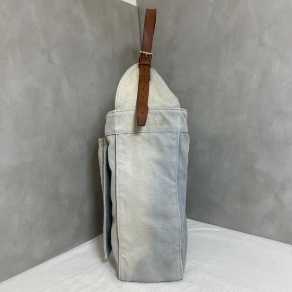 Hermès 帆布肩背包 