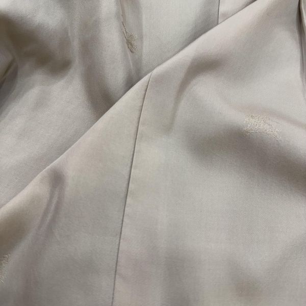 Burberry卡其色毛領大衣 