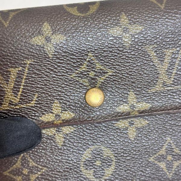 Louis Vuitton 滿版老花中夾 