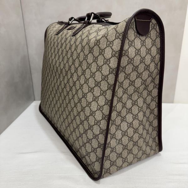 Gucci 古馳 GG supreme 帆布公事包 