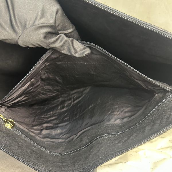 Gucci 超大款馬銜扣馬毛半月包 