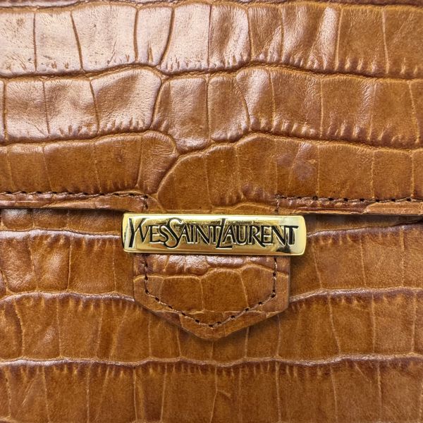 YSL 鱷魚皮長夾 
