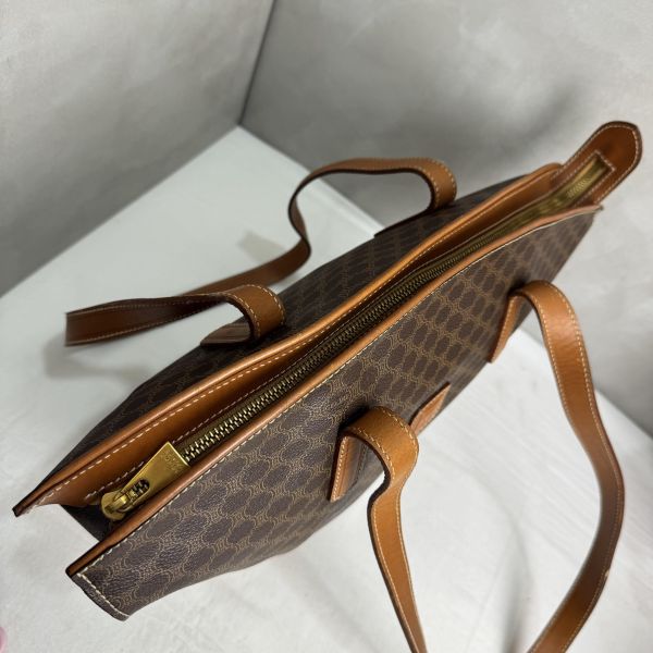 Celine 老花貝殼托特包 