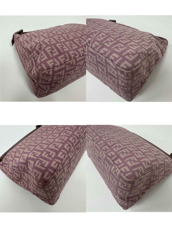 Fendi 芬迪 淺紫色迷你手拿包 