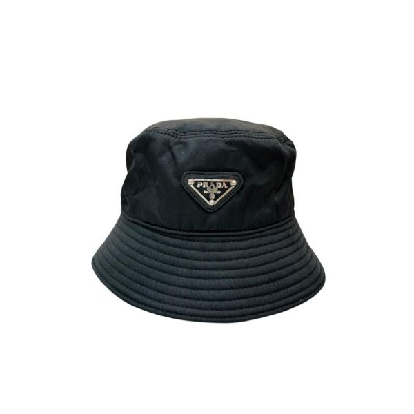 PRADA 經典三角鐵牌漁夫帽 