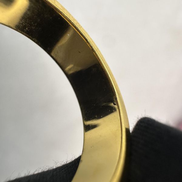 Hermes 中古 小號金色腰帶絲巾環 