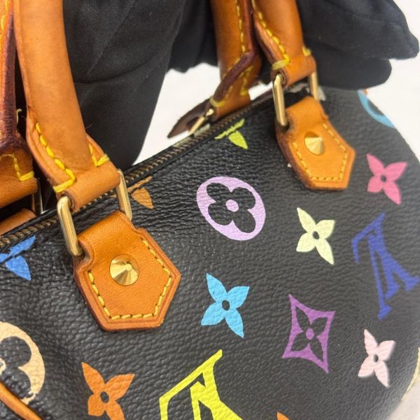 Louis Vuitton Vintage 黑三彩 speedy nano 