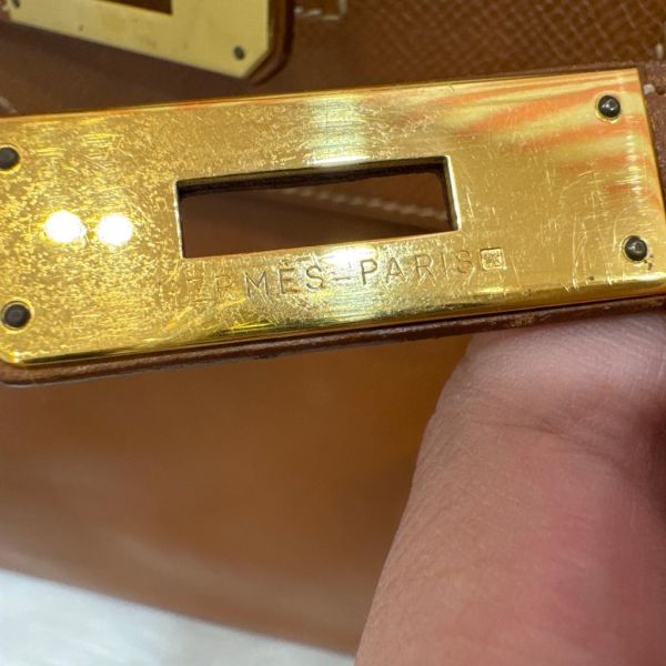 Hermès Birkin 鉑金包 40 金棕金釦 Epsom 