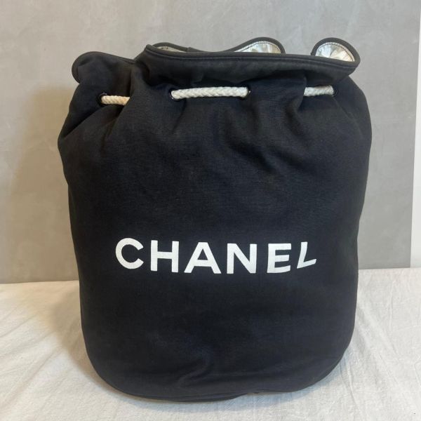 Chanel 帆布後背包 