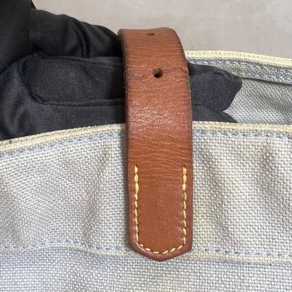 Hermès 帆布肩背包 