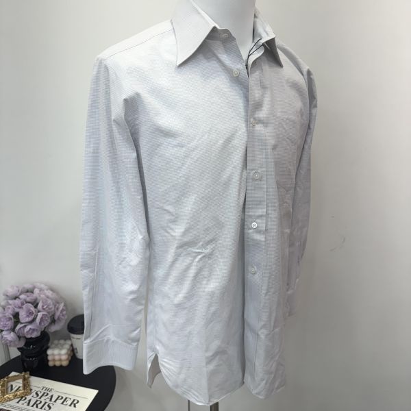 Celine 簡約淺藍色長袖襯衫 