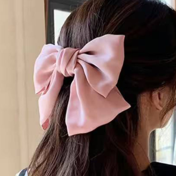 經典緞帶蝴蝶結×蝴蝶夾×共六色 蝴蝶夾、緞帶蝴蝶結、髮夾、髮飾、六色可選、甜美髮飾、派對髮夾、約會髮飾、日常髮夾、可愛造型