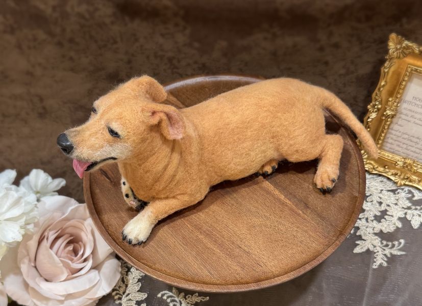 客製化擬真鋪毛狗羊毛氈 羊毛氈,客製,寵物客製化,羊毛氈手作,寵物羊毛氈,狗,擬真,鋪毛,客製毛孩,寵物紀念,羊毛氈紀念