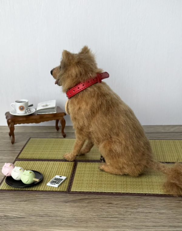 客製化擬真植毛狗羊毛氈 羊毛氈,客製,寵物客製化,羊毛氈手作,寵物羊毛氈,狗,擬真,植毛,客製毛孩,寵物紀念,羊毛氈紀念