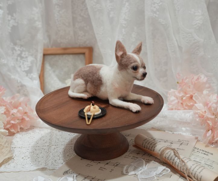 客製化擬真鋪毛狗羊毛氈 羊毛氈,客製,寵物客製化,羊毛氈手作,寵物羊毛氈,狗,擬真,鋪毛,客製毛孩,寵物紀念,羊毛氈紀念