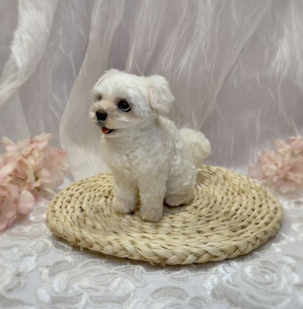 客製化擬真植毛狗羊毛氈 羊毛氈,客製,寵物客製化,羊毛氈手作,寵物羊毛氈,狗,擬真,植毛,客製毛孩,寵物紀念,羊毛氈紀念