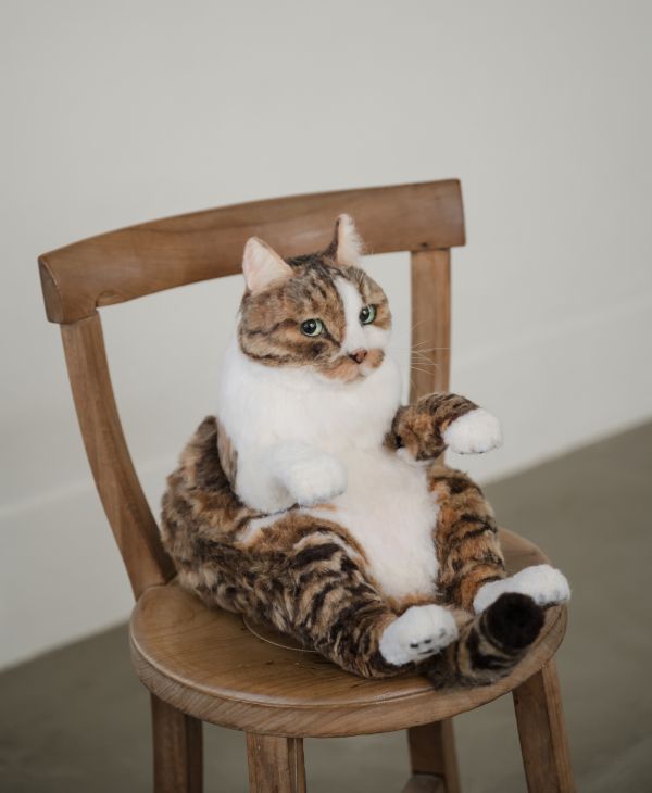 客製化擬真植毛短毛貓咪羊毛氈 羊毛氈,客製,寵物客製化,羊毛氈手作,寵物羊毛氈,貓,擬真,植毛,客製毛孩,寵物紀念,羊毛氈紀念