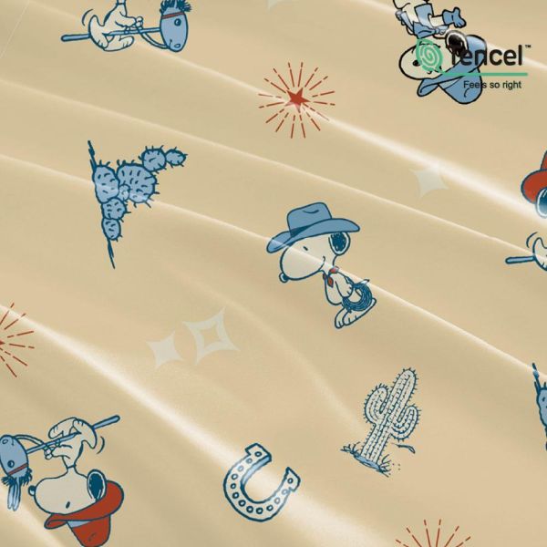 SNOOPY/100%萊賽爾天絲(300織天絲)/SN611趴趴走 
