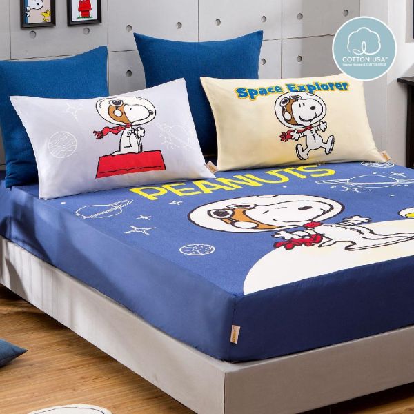 SNOOPY/無異纖精梳美國棉/SN501星球樂園 
