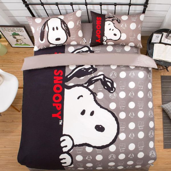 SNOOPY/無異纖精梳美國棉/SN122哈囉你好嗎 