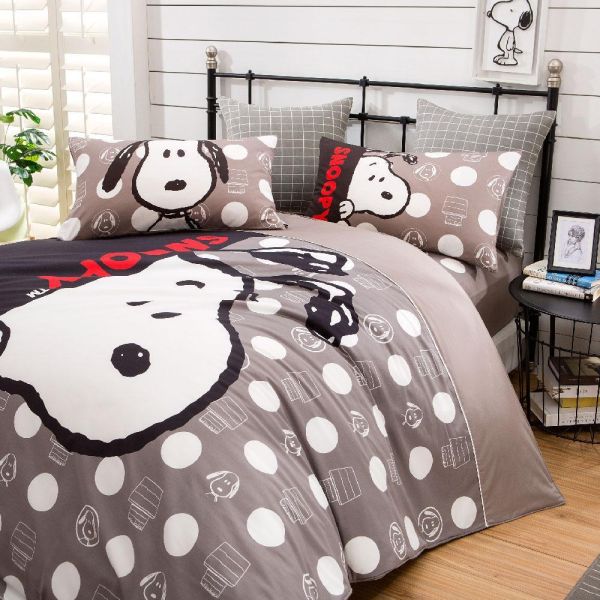 SNOOPY/無異纖精梳美國棉/SN122哈囉你好嗎 