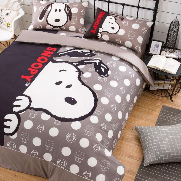 SNOOPY/無異纖精梳美國棉/SN122哈囉你好嗎 
