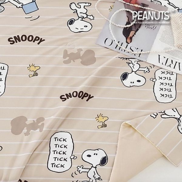 SNOOPY奶霜極涼被-玩耍時光 